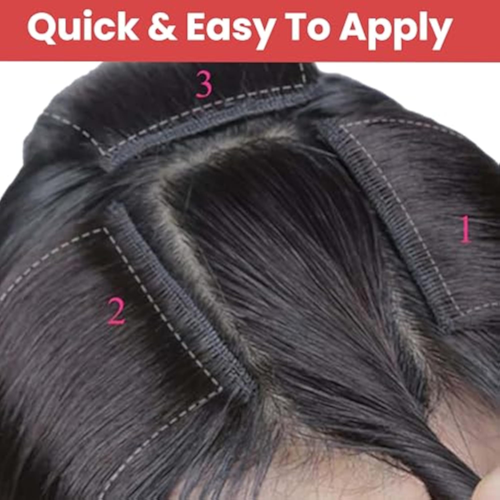 Hair Extension Clips for Women & Men, 24 Pcs
