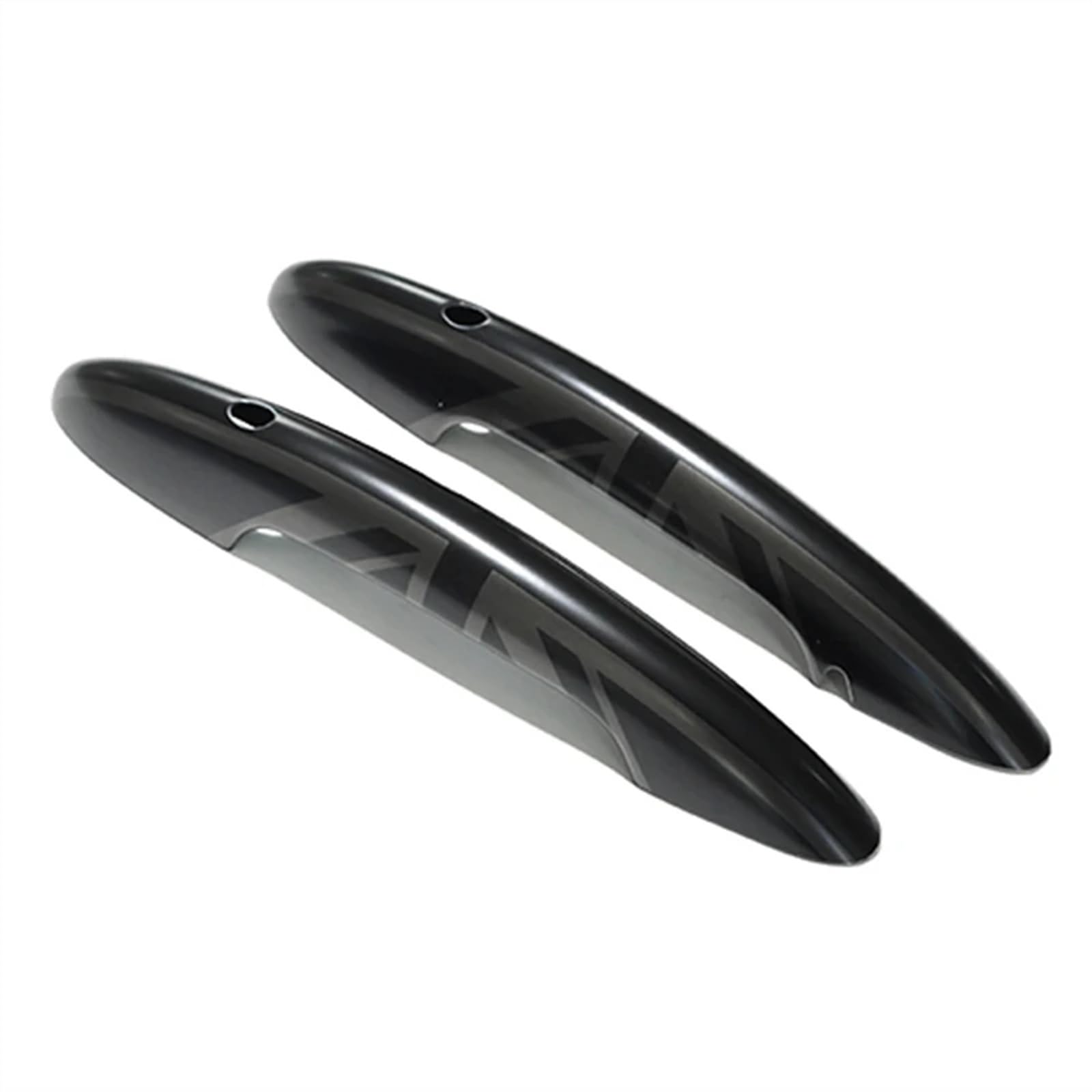 BYSKJZ Car Exterior Door Handle for MINI for Cooper for JCW for F56 for F57 Car Exterior Door Handle Side(The Black Flag,with only Light)