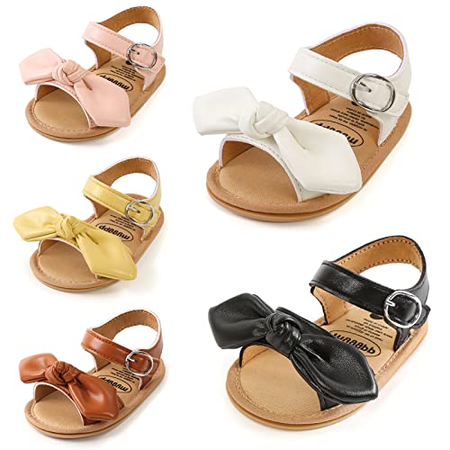 Image of RVROVIC Baby Boys Girls Sandals Premium Soft Anti-Slip Rubber Sole Infant Summer Outdoor Shoes Toddler First Walkers
