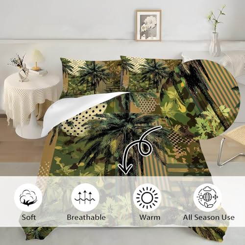 Housse de couette 200x200 sans repassage fermeture éclair facile pour lit deux personnes - 6