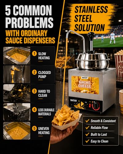 Commercial Nacho Cheese Warmer Machine