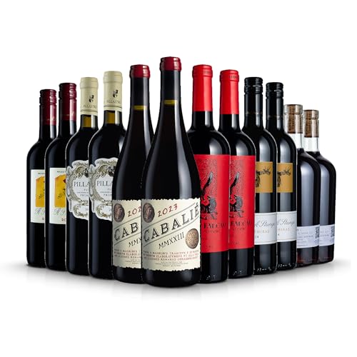 Laithwaites Red Wine Customer Favourites (Mixed Case of 12) France Italy Portugal Australia 12-13.5% ABV