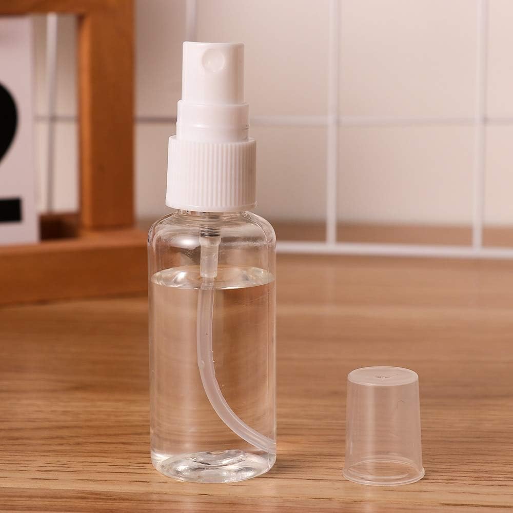 Refillable Manual Sprayer (1ooml) (Color Clear) Spray Bottle, pack of 2