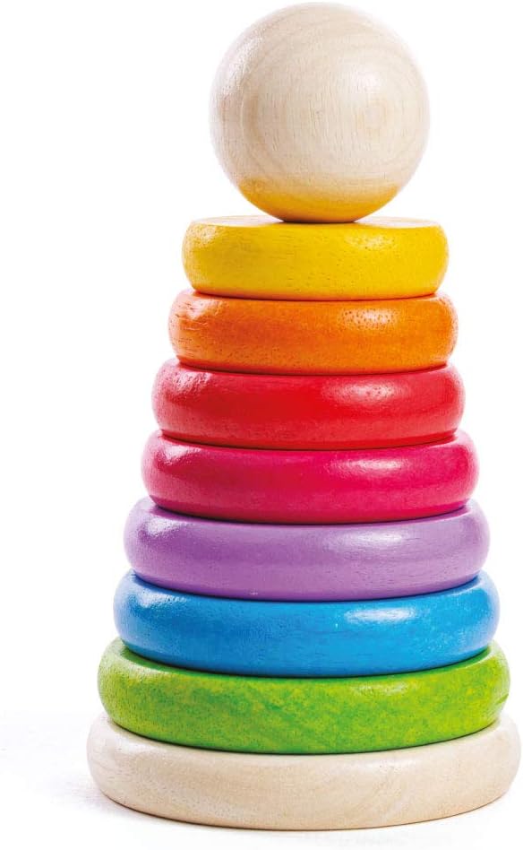 Bigjigs Toys First Rainbow Stacker Toy
