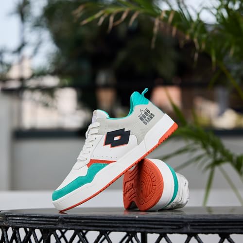 Image of Lotto Men Hoop Star OG Leather Sneakers