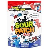 SOUR PATCH KIDS, Ice Pop Mix Candy, Sour then Sweet, 315 g, Prepared in Canada