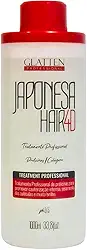 Glatten Japonesa Hair 4D - Escova Progressiva Liso Definitivo 1L