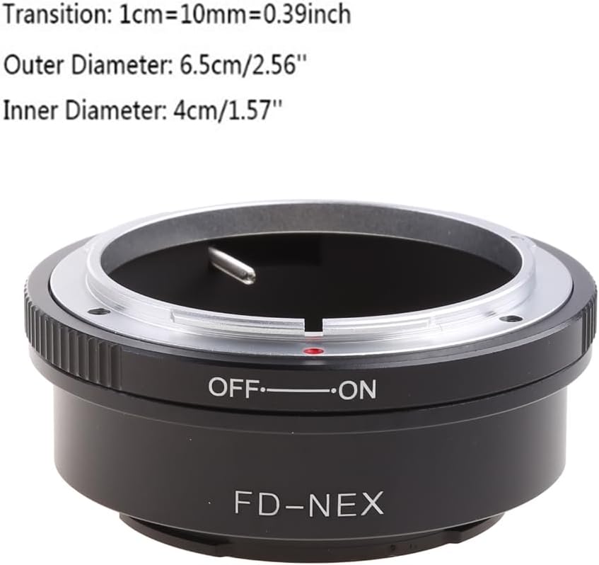 Adapter Mount Ring Mount for FD Lens to NEX E NEX-3 NEX-5 NEX-VG10 Accessories