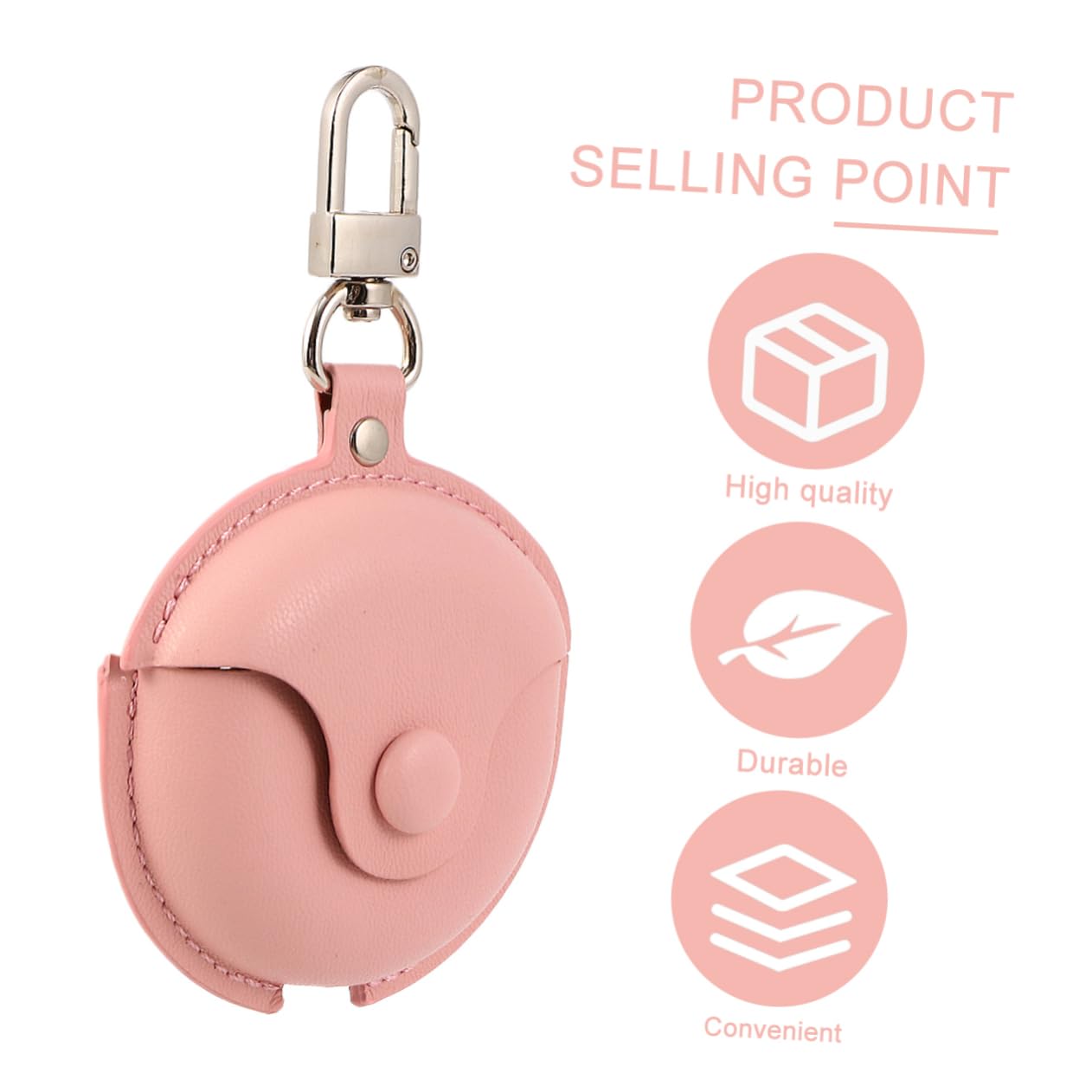 Angoily 3pezzi Custodia Protettiva Pu Per Auricolari Design Adorabile Resistente Ai Graffi e Agli Urti Per Amici e Famiglia Elegante