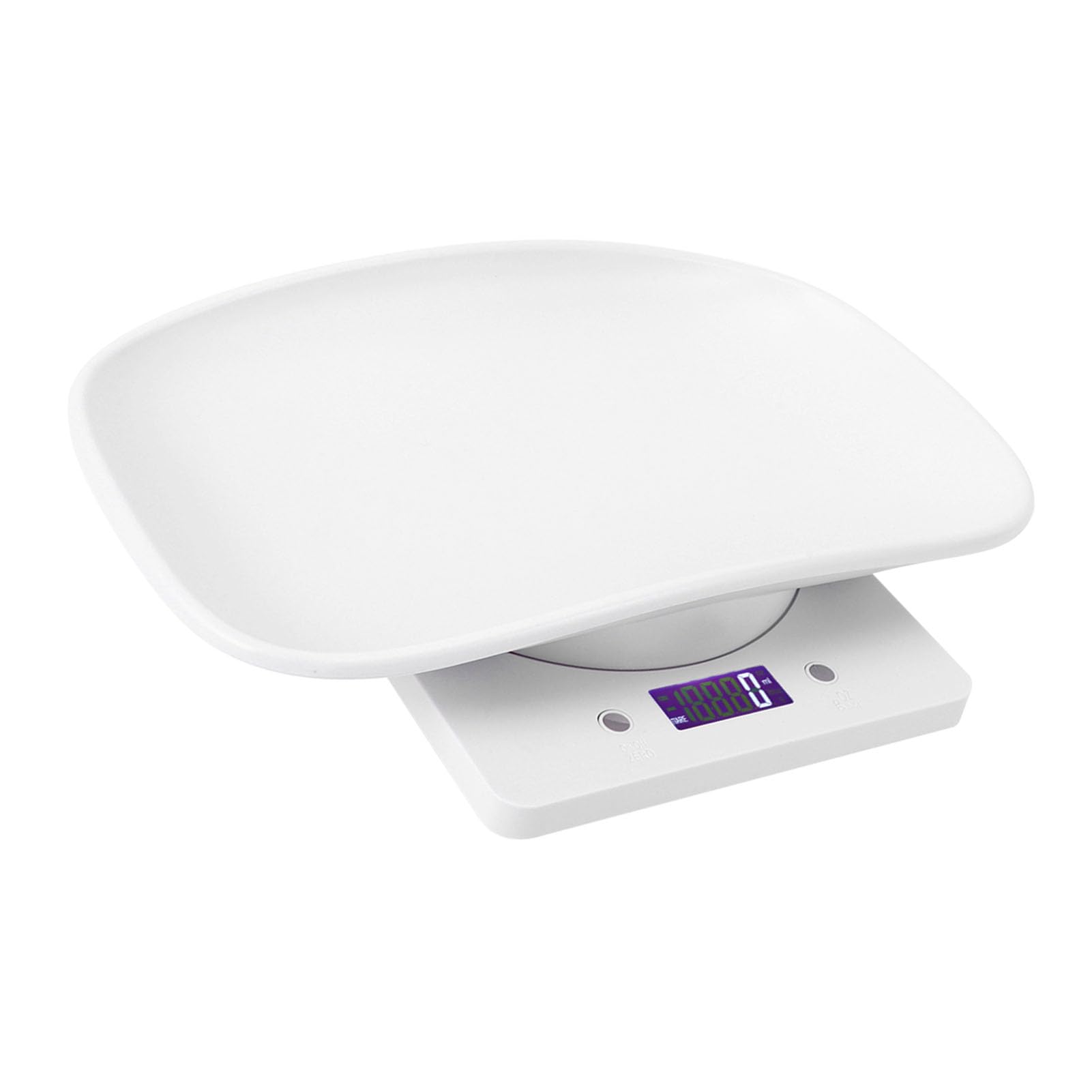10kg/1g Bilancia Neonato Digitale, Bilancia Bambini, Bilancia per Neonati Digitale Professionale per Gatti Cani Piccoli Animali, Bilancia Elettronica Portatile con Vassoio