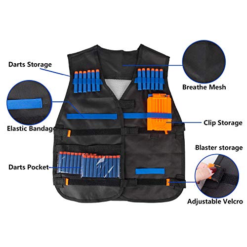 Little Valentine Tactical Vest Kit for Nerf Guns N-Strike Elite Series
