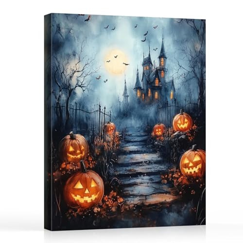 GUN SUPPLIES OUTLET LLC Halloween Canvas Wall Art Decor -