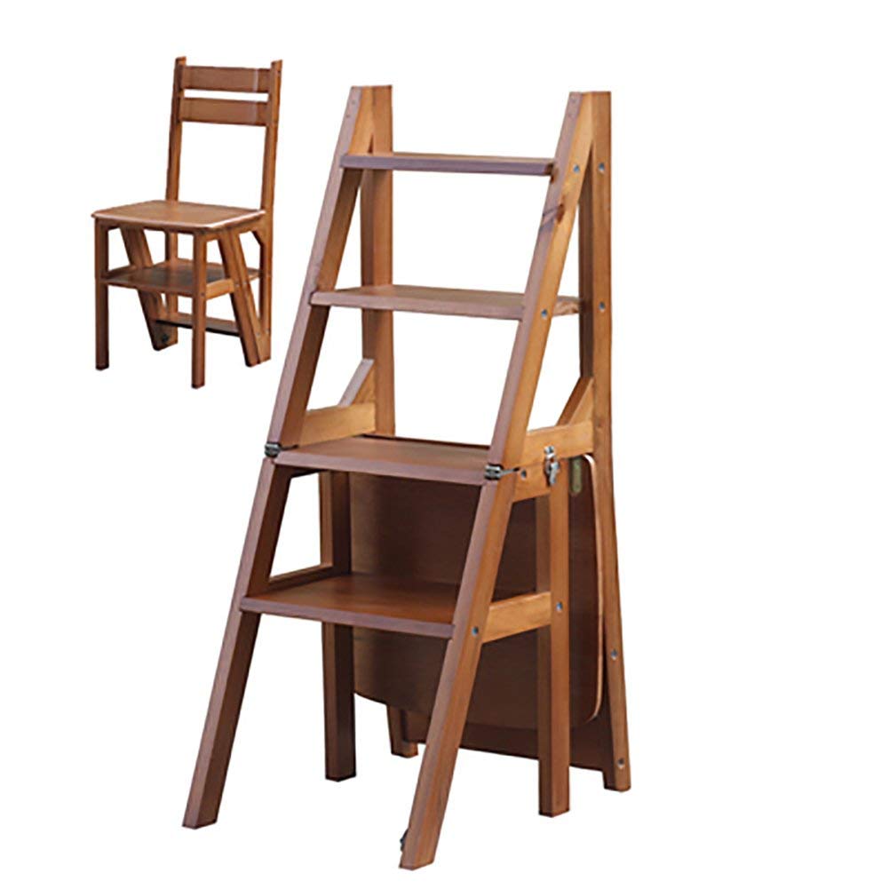Taburete escalera plegable para evitar caídas y alcanzar estantes altos de forma segura