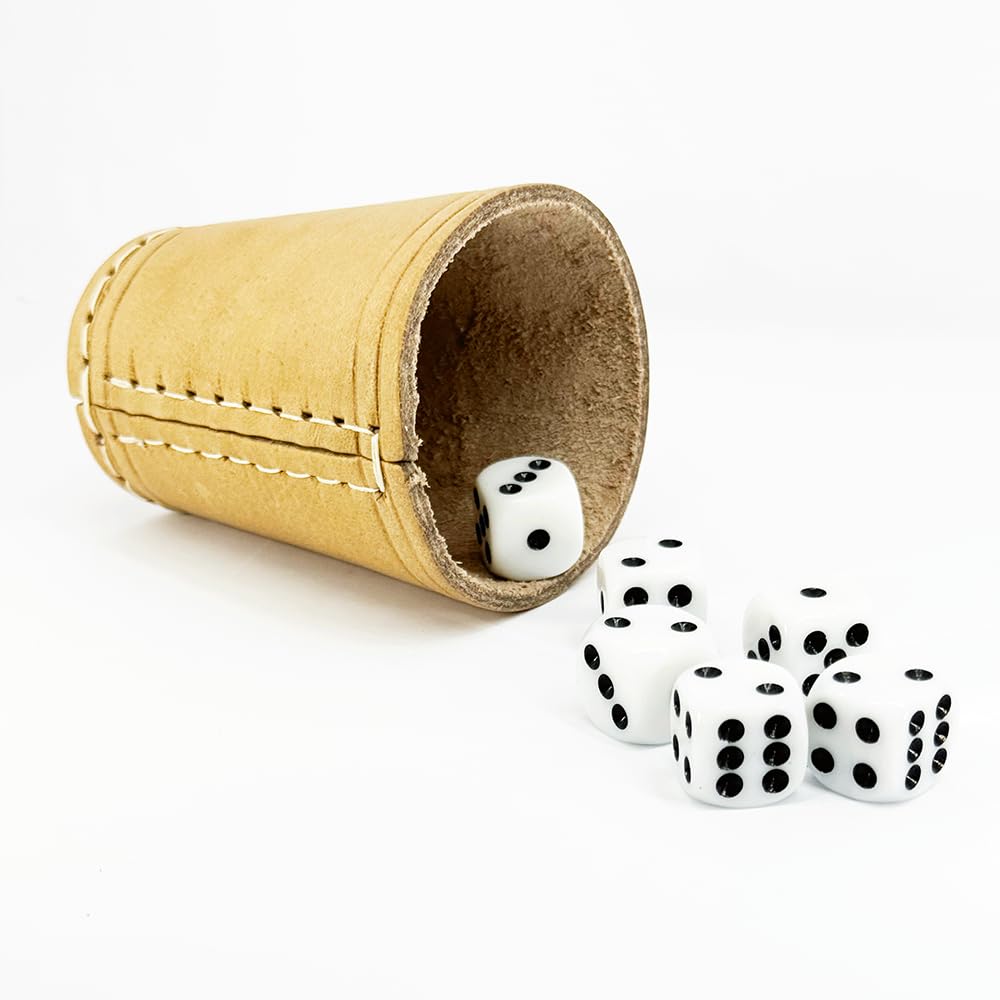 Gobelet YAM'S - en cuir - 5 dés - Jeux classiques - Achat & prix Gobelet YAM'S - en cuir - 5 dés - Jeux classiques - Achat & prix