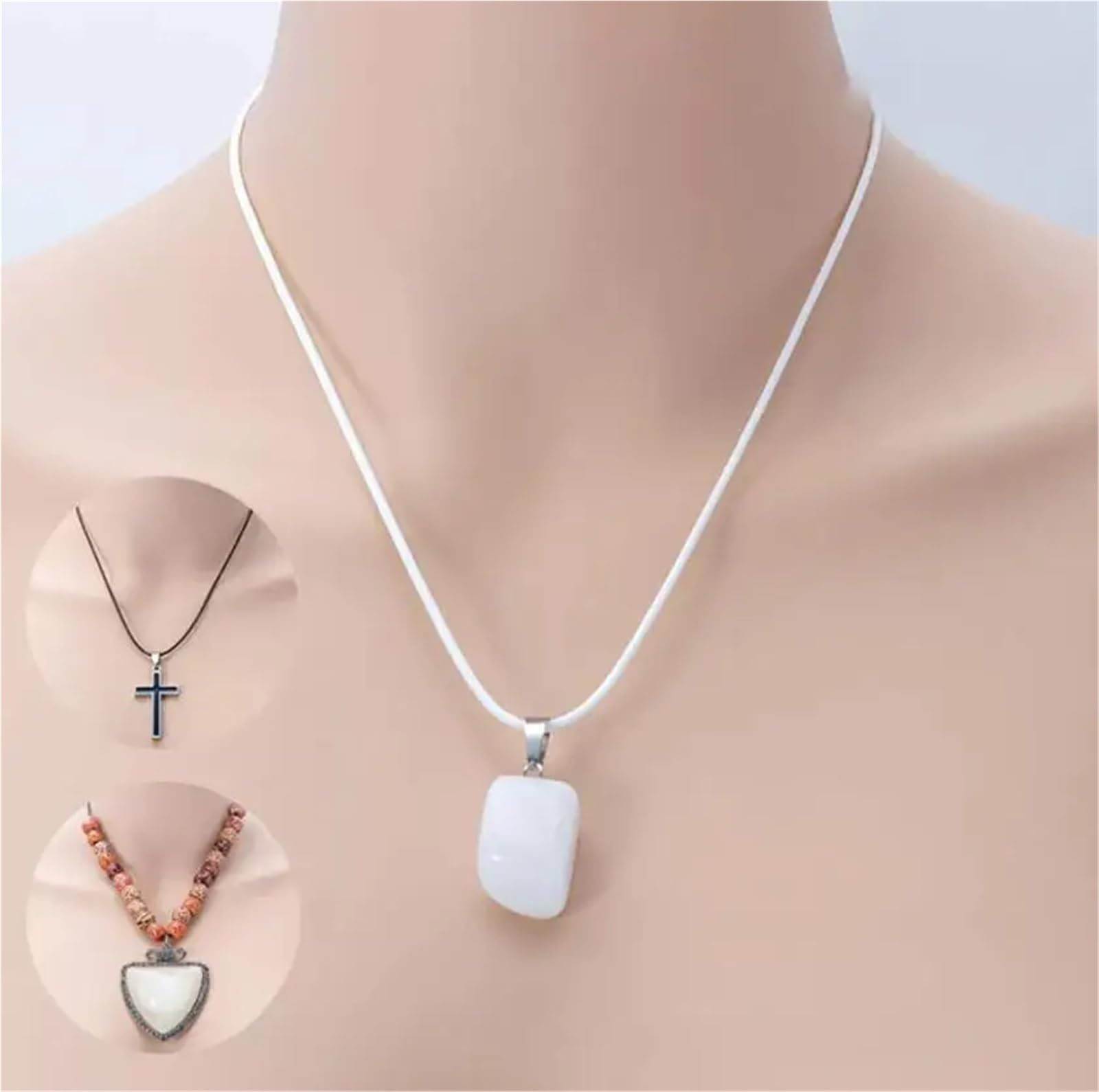 Cordón for collar, 100 unidades de cuerda trenzada ajustable de 1,5 mm de diámetro for fabricación de joyas, suministros for pulseras y collares DIY(Peacock Blue,45cm Rhodium 1.5mm)