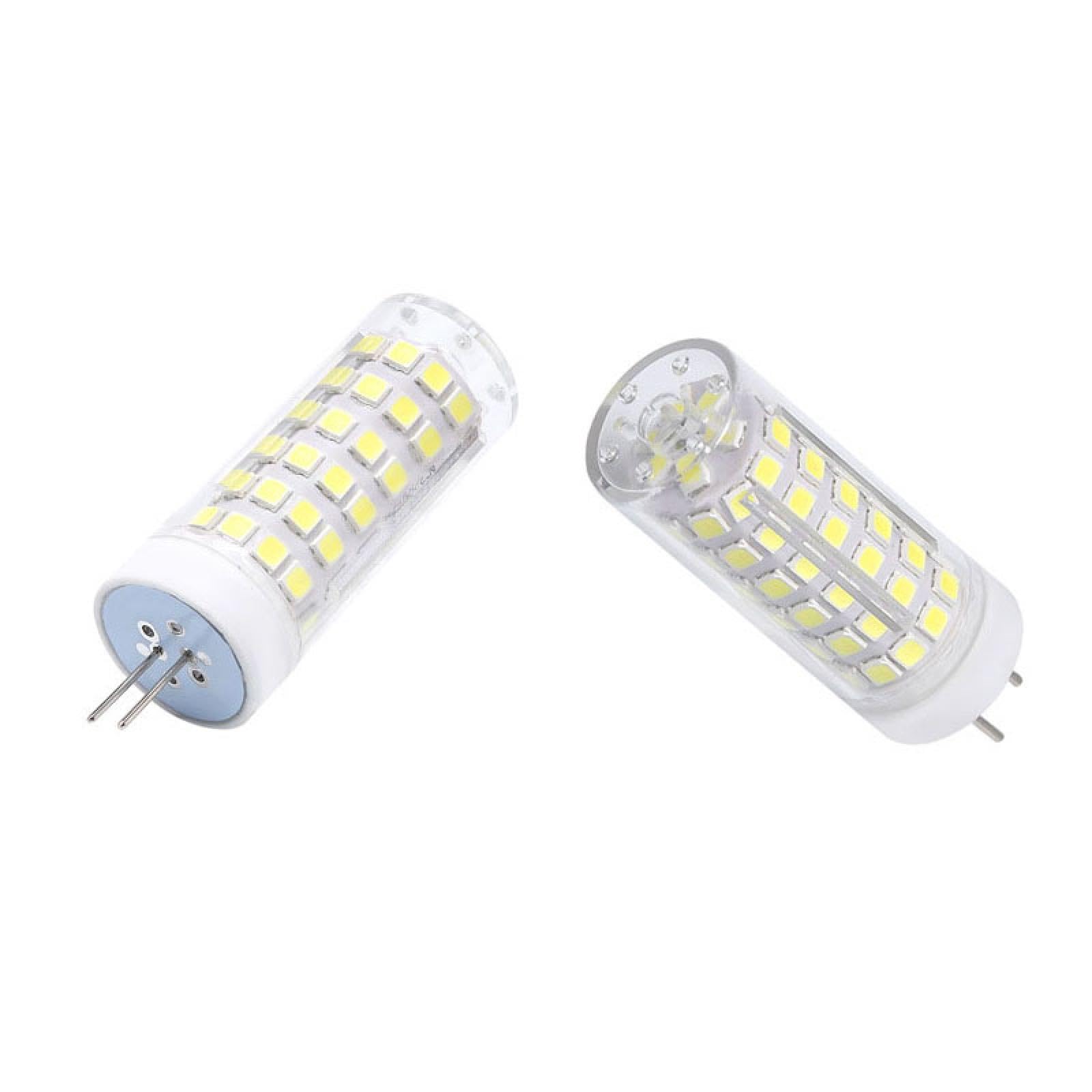 Bombillas LED G4 7W regulables 220V 10W (equivalente a 100W de reemplazo de halógeno) LED Corn Light G4 Bi-Pin Base 7W-10PC Warmwhite