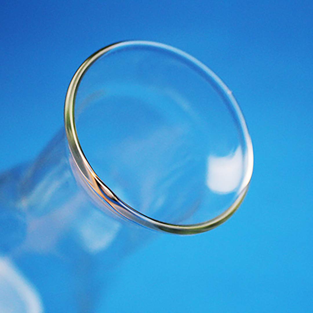 Matraz Erlenmeyer de vidrio de borosilicato - Matraz cónico de 50 ml a 5000 ml con graduaciones for uso en laboratorio(250ml)