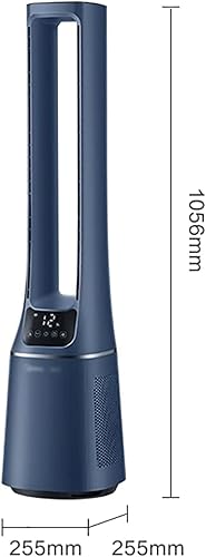 Miniatura 2 de Ventilador de torre de 12 modos para el hogar, ventilador de pie sin aspas con control remoto temporizador de 12 horas, ventilador de piso oscilante