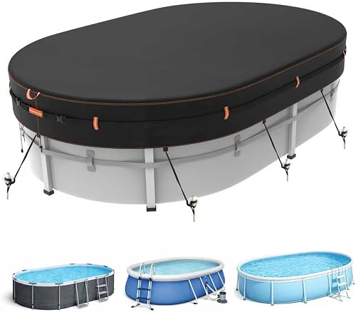 BâChe Ovale 500D pour Piscine Hors Sol Neuradical