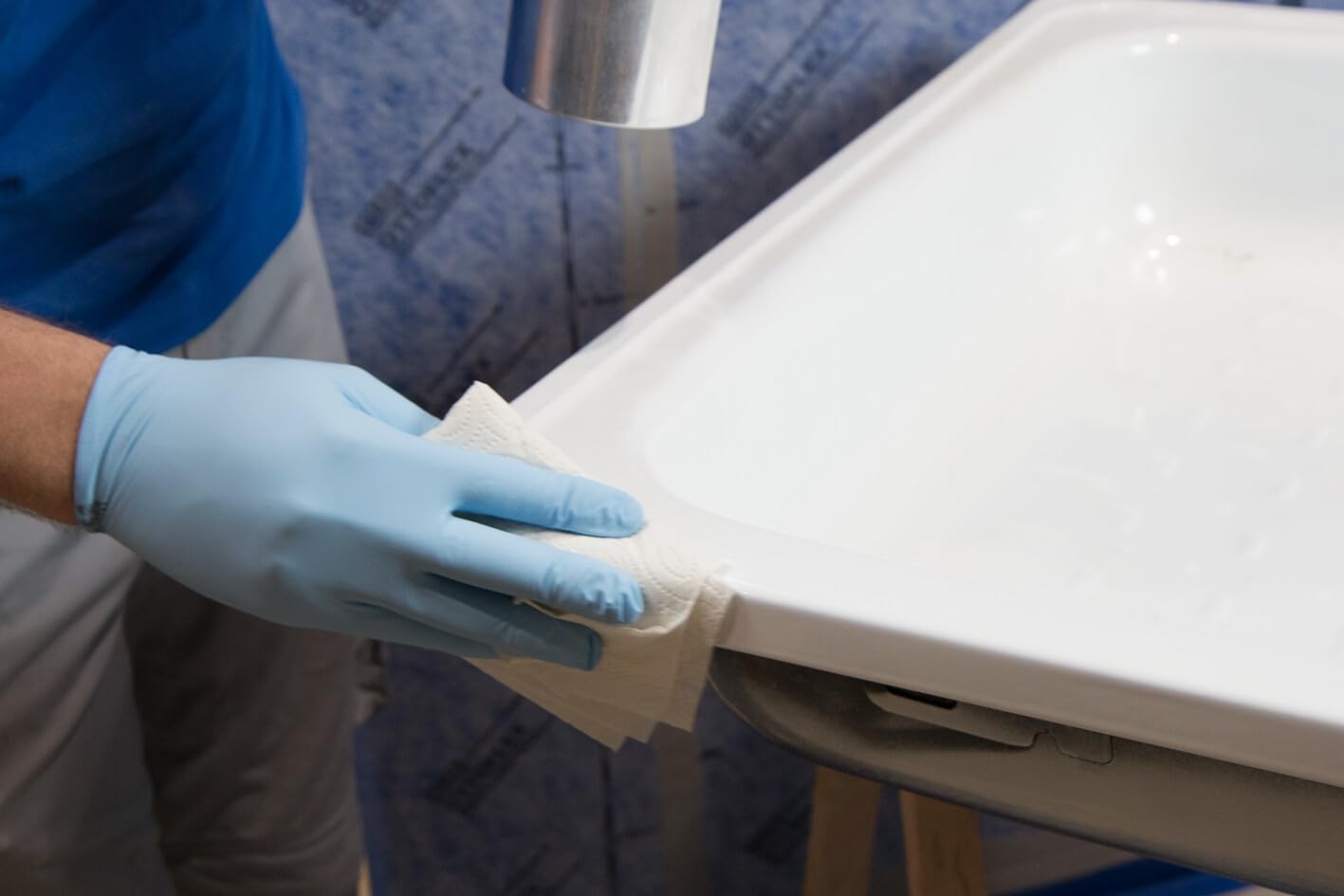 Generisch OTTOFLEX Wannenrand-Dichtband 25 Meter Abdichtung an Wanne und Dusche im Bad Polypropylen-Vlies mit Butylkautschuk