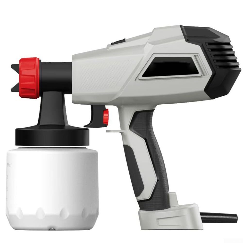 Pulverizador Eléctrico Pasteles 500W Doble Pulverizador Eléctrico(Grey)