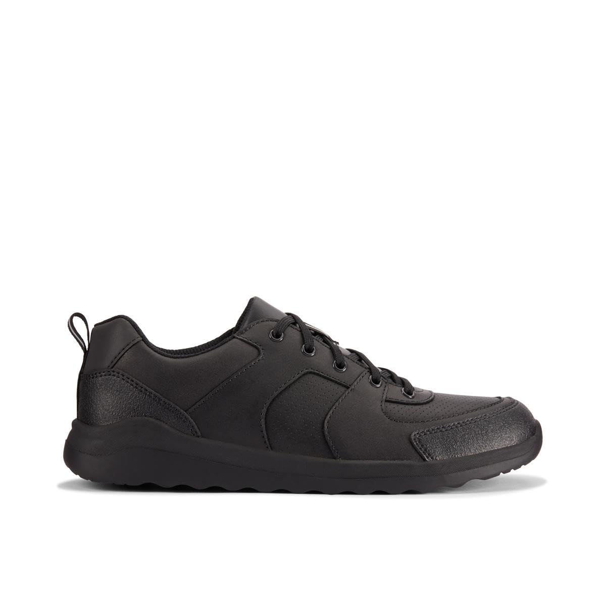 Clarks Daze Loop 2 Y Childrens Black Leather, 7