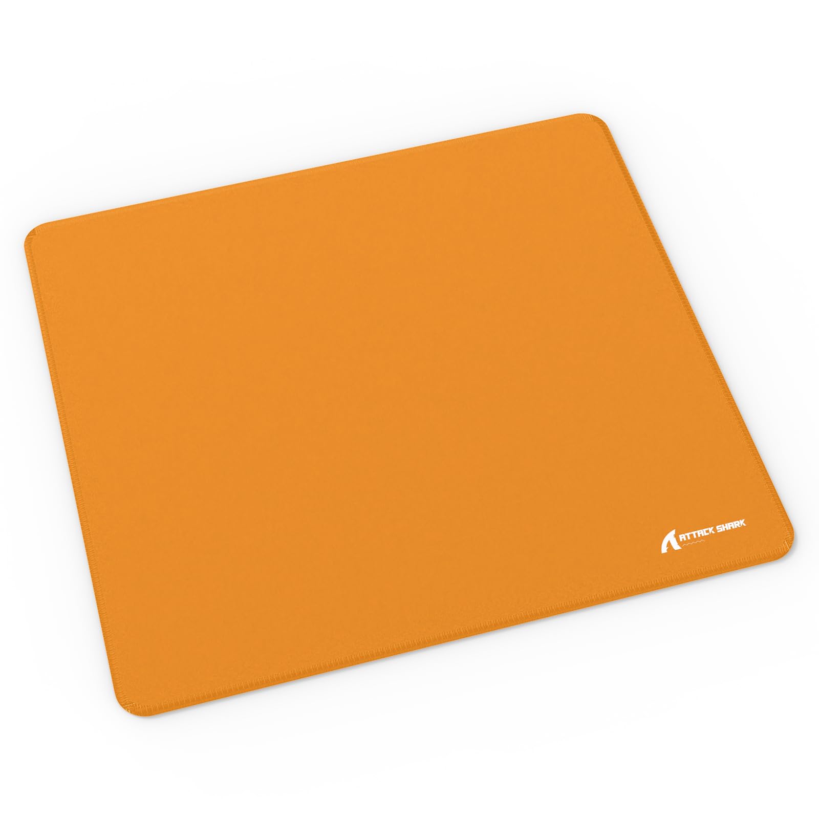 LexonElec x ATTACK SHARK Tappetino Per Mouse Da Gioco Medio, 17,32*15,75*0,078 Pollici, Base In Gomma Antiscivolo, Ottimizzato Per Sensori Da Gioco, Tappetino Per Mouse Impermeabile Per e-Sport-Orange