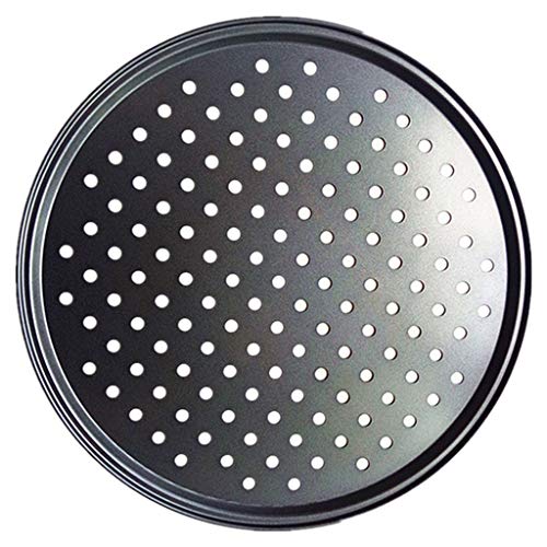32CM Baking Pizza with Hole Carbon Steel Nonstick Kitchen Cooking