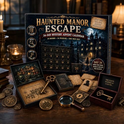 24-Day Christmas Mystery Adventure Advent Calendar Game Countdown Puzzle - image 2