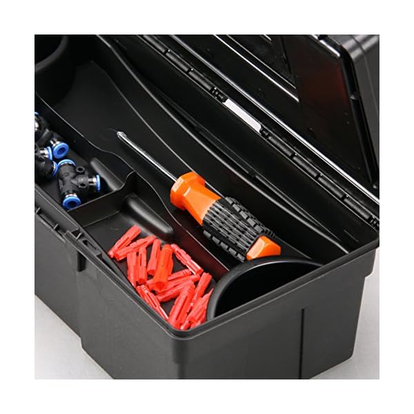 Allit 476190 McPlus Promo 12.5 Werkzeugkoffer leer, schwarz – Bild 3