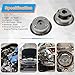 FIWARY Intake & Exhaust CVVT Timing Camshaft Phaser Gear Set Fits for 2014-2019 Hyundai Elantra/Kia Forte 2.0L Theta II G4NC Engine Direct OE Replacement 24350-2E201 24370-2E200