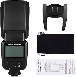 Andoer Universal Wireless Camera Flash Light Speedlite GN33 LCD Display for DSLR Cameras