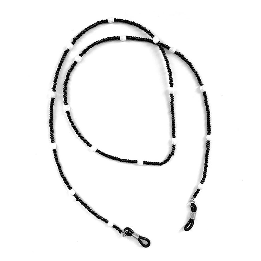 Chaîne de lunettes anti-perte avec cordon perles colorées