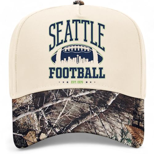 Gorra Ajustable Snapback Modelo Seattle Skyline miniatura 1