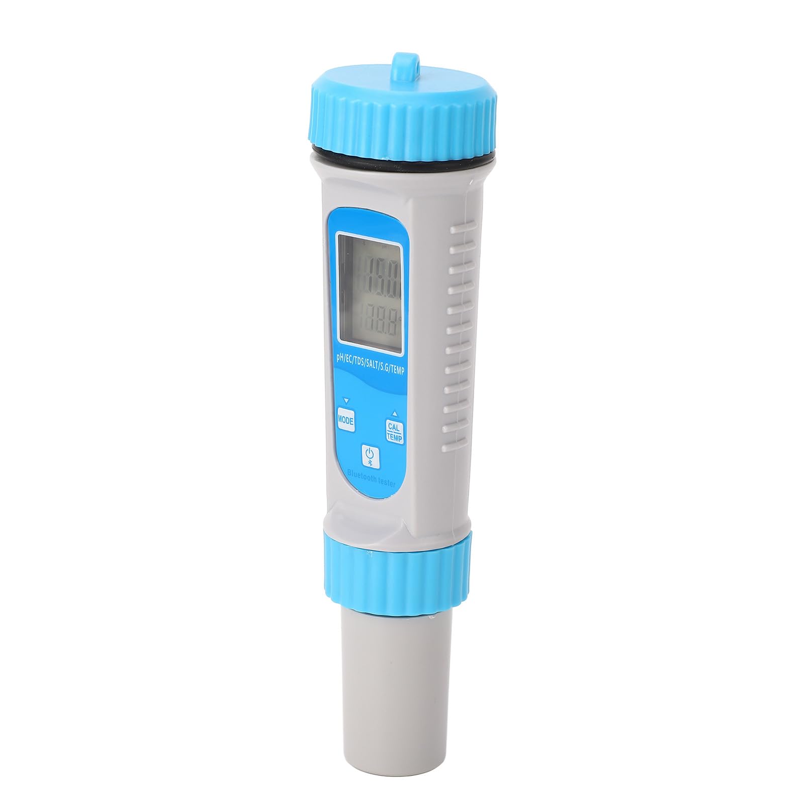 Bolígrafo probador de Calidad del Agua Bluetooth 7 en 1 para PH EC TDS Salinidad SG ORP y mediciones de Temperatura, medidor Digital portátil para análisis de Agua Dulce y Agua de