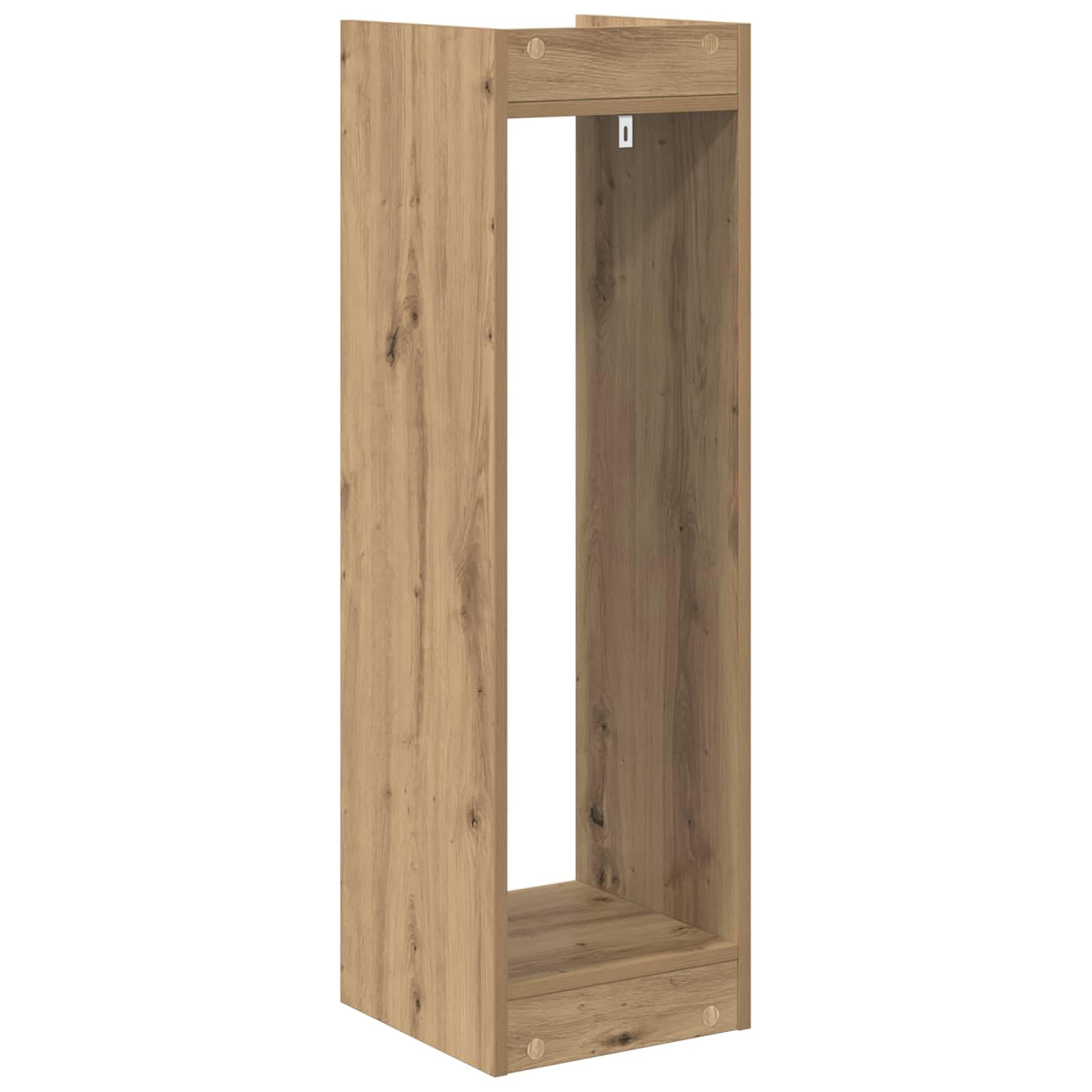 Supporto per piante in rovere Artisan, 30 x 30 x 100 cm, in legno
