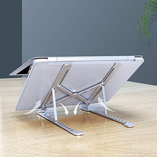 Base para laptop portátil ajustable de aluminio miniatura 5