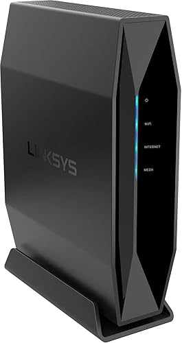 Linksys Enrutador WiFi 6 AX5400 de doble banda E9450, negro (renovado)