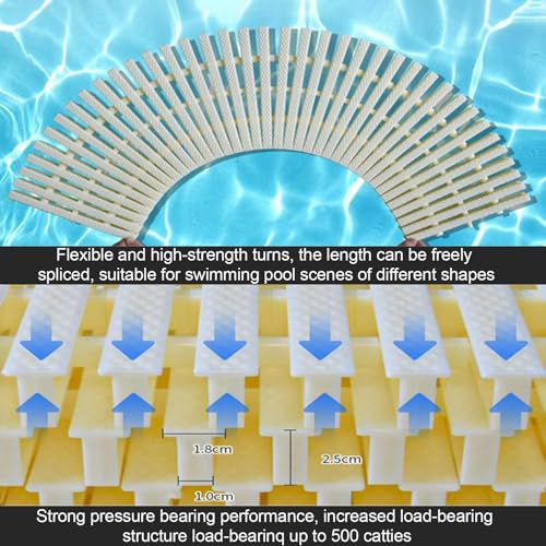 Couvercle de drainage flexible 18 cm grille piscine - 6