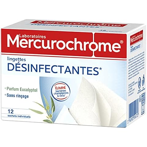 Mercurochrome Lingettes Désinfectantes Cover