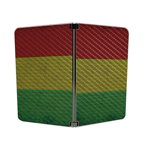 Image of MightySkins Carbon Fiber Skin for Microsoft Surface Duo - Yeah Mon | Protective, Durable Textured Carbon Fiber Finish | Easy to Apply, Remove, and Change Styles | Made in The USA