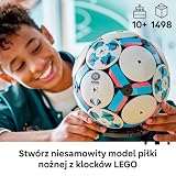 LEGO Editions Football Toy - 3D Display Model Kit w/Interactive Miniature Stadium - Birthday Gift for 10+ Year Old Boys, Girls & Adult Sports Fans - 43019