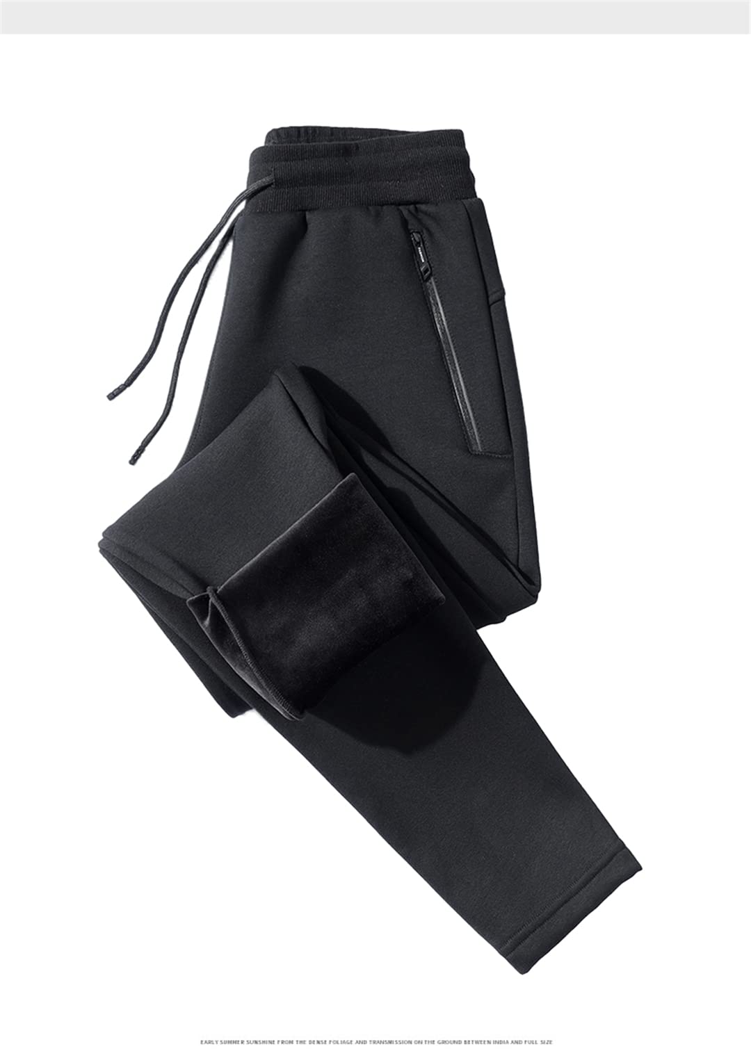 Pantaloni Jogger Uomo BIYLACLESEN - Sportivi Con Tasche Zip, Poliestere