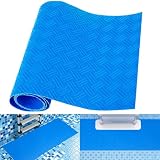 Alfombrilla Escalera Piscina 23 x 90 cm, Alfombrilla Antideslizante para Escaleras de Piscina, Alfombra para Escalera de Piscina, Antideslizante Alfombrilla Protectora para Escalera de Piscina