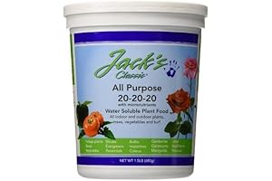 Jack Fertilizer 20-20-20: Fuel Healthy Plant Growth in Every Season!