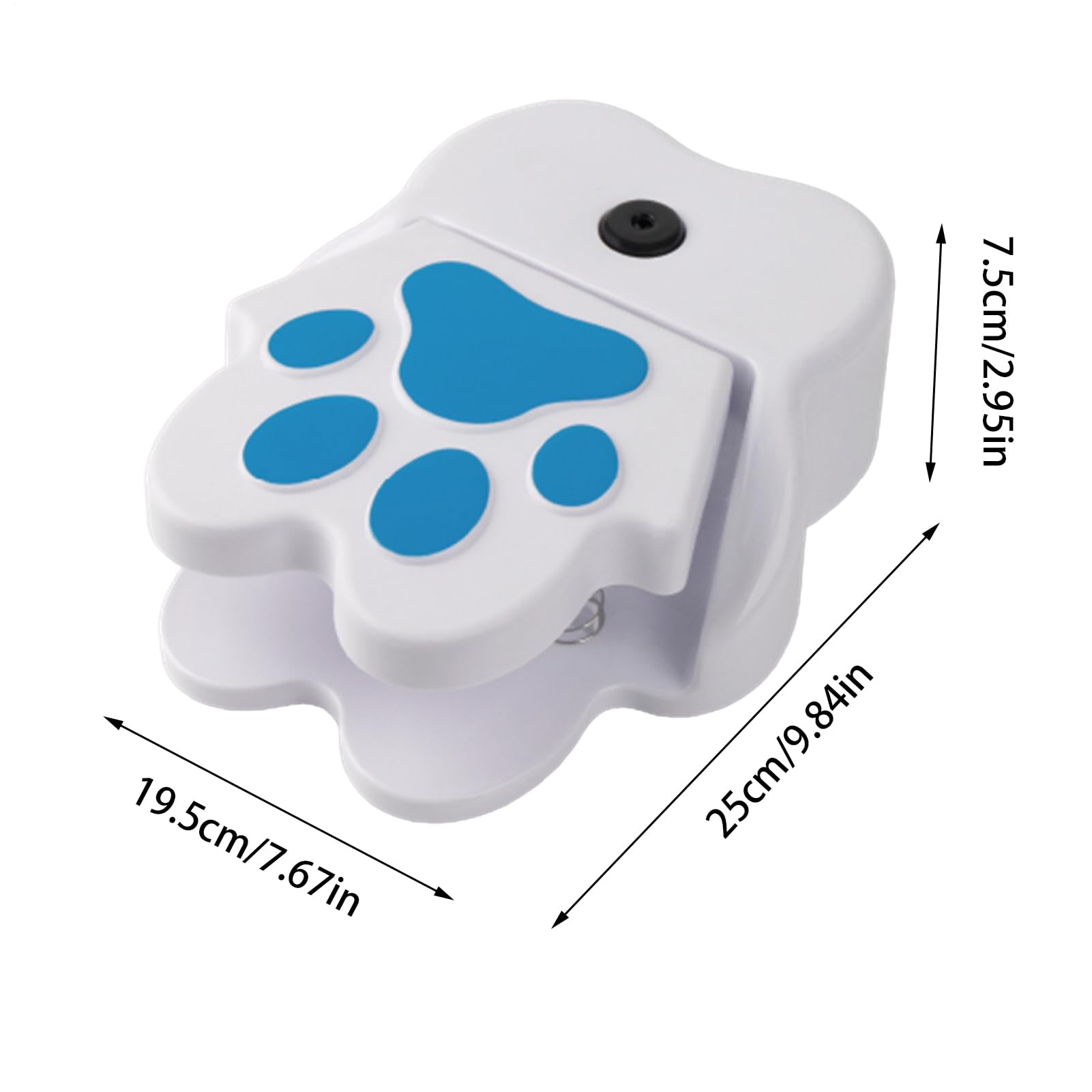 Splash Dog Fontanella, Fontana d'acqua con Pedale, Fontana per Cani, Irrigatore per Cani da Esterno, Step on Irrigatore per Animali, Giochi d'acqua