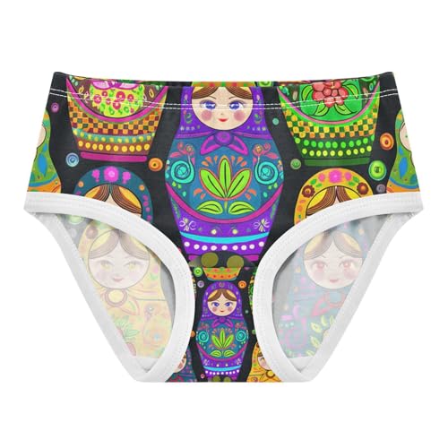 Colorful Nesting Dolls Toddler Girls's Underwear 2T 202c1235