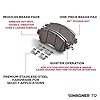 Wagner Brake ThermoQuiet QC1194 Ceramic Disc Brake Pad Set