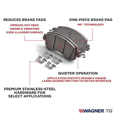 Wagner Brake ThermoQuiet QC1194 Ceramic Disc Brake Pad Set