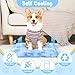 ITJMRJP Kühlmatte Hund Katze 2 Stück Kühlmatte für Hunde 40 x 50cm Hundekühlmatte Selbstkühlend Waschbar Hunde Kühldecke für Hund Klein und Katzen Dog Cooling Mat(C)